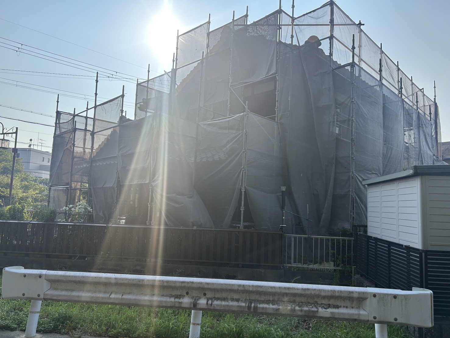 施行事例②(破風板金カバー工事) - 株式会社Ahome総合サービス
